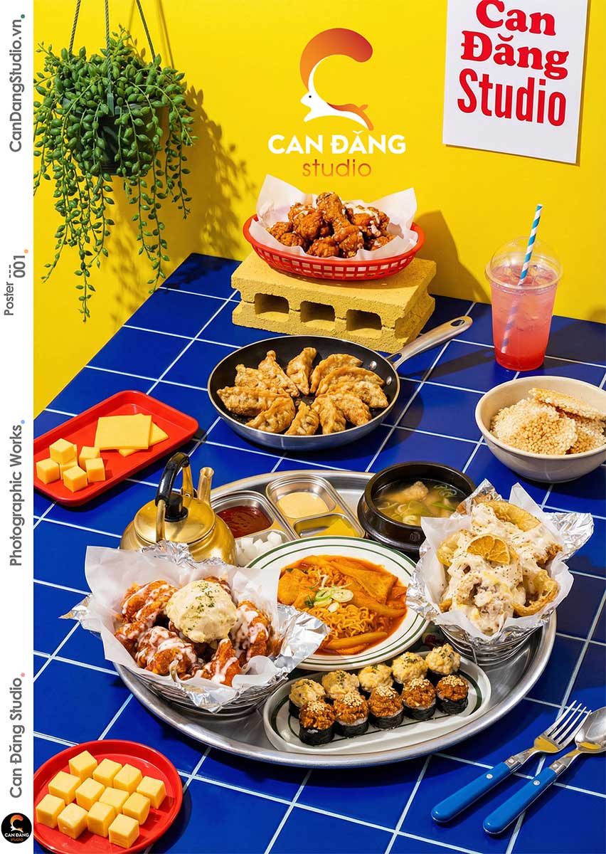 chụp ảnh món ăn chuyên nghiệp hà nội can đăng studio