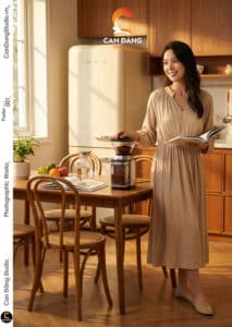chụp ảnh thiết bị điện tử gia dụng