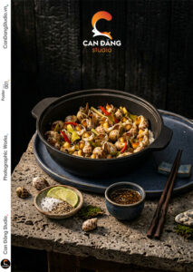 chụp ảnh món ăn Bắc Ninh